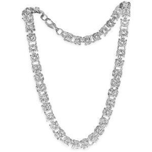 Collier Acier Maille Royale 9mm 50cm
