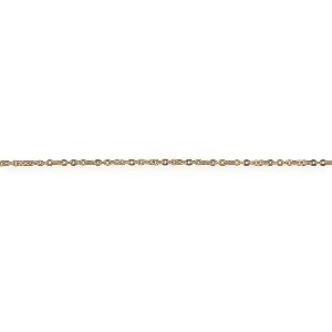 Collier Acier Jaune Cœurs Cristal Blanc 34*25mm 42  à 45cm