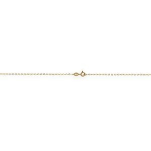 Collier Or 750 Nœuds Forçat Antillais 6  à 8mm 45cm