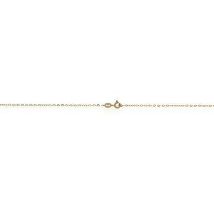 Collier Or 750 Nœuds Forçat Antillais 6  à 8mm 45cm