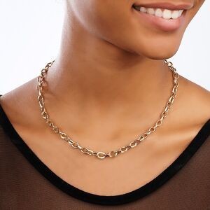 Collier Or 750 Maille Forçat Antillais 6mm 45cm