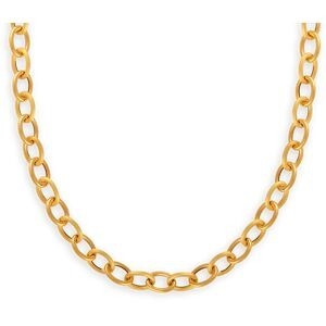 Collier Or 750 Maille Forçat Antillais 6mm 50cm