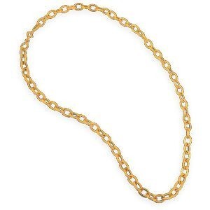 Collier Or 750 Maille Forçat Antillais 6mm 60cm