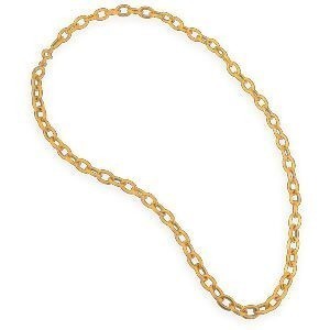 Collier Or 750 Maille Forçat Antillais 6mm 60cm