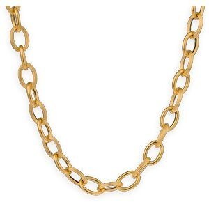 Collier Or 750 Maille Forçat Antillais 8mm 55cm