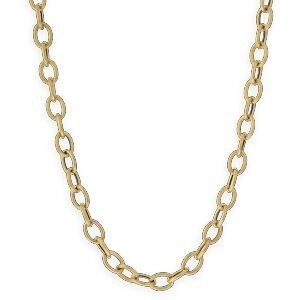 Collier Or 750 Maille Forçat Antillais 10mm 55cm