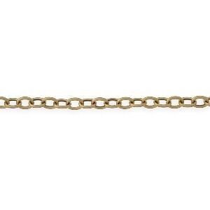Collier Or 750 Maille Forçat Antillais 10mm 55cm