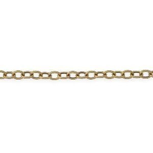 Collier Or 750 Maille Forçat Antillais 10mm 55cm