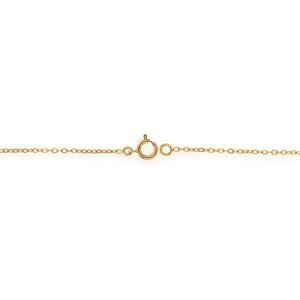 Collier Chaîne Or 750 Maille Forçat Miroir Creux 2 mm 55cm