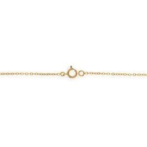 Collier Chaîne Or 750 Maille Forçat Miroir Creux 2 mm 55cm