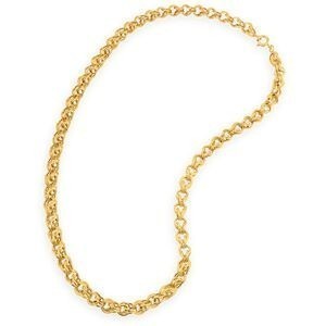 Collier Or 750 Maille Gros Sirop Antillais 6mm 45cm