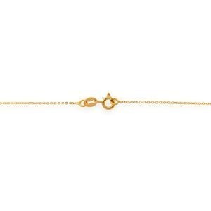 Collier Or 750 Nœuds Forçat Antillais 4mm 45cm