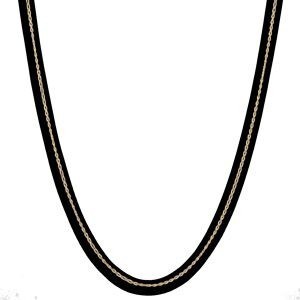 Collier Chaîne Or 375 Maille Cheval 0.8mm 40cm