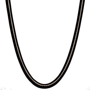 Collier Chaîne Or 375 Maille Cheval 0.8mm 40cm