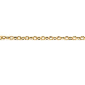 Collier Or 750 Maille Marine 3.6mm 50cm
