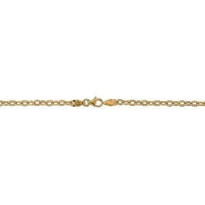 Collier Or 750 Maille Marine 3.6mm 50cm