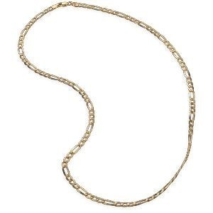 Collier Or 375 Maille Cheval Alterné 4.5mm 60cm