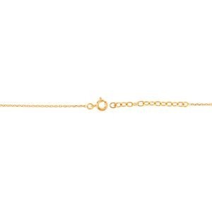 Collier Plaqué Or Colibri Origami 13.5*20mm 42  à 45cm