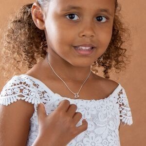 Collier Argent 925 Ourson 9*10mm 35  à 38cm