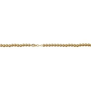 Collier Or 750 Boules 5mm 45cm