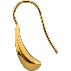 Boucles D'oreilles Plaqué Or Goutte 6*15mm Pendant 23mm