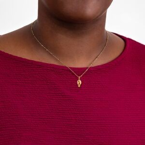 Pendentif Or 375 Nœud Forçat Antillais 8*22mm Avec Bélière