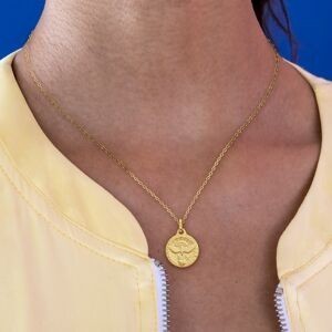 Médaille Or 750 Saint Esprit 14*20mm Avec Bélière