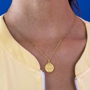 Médaille Or 750 Saint Esprit 14*20mm Avec Bélière