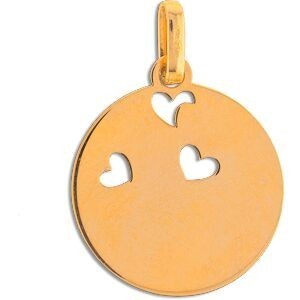 Pendentif Or 375 Maman Je T'aime Arbre de Vie Email 15*20mm Avec Bélière