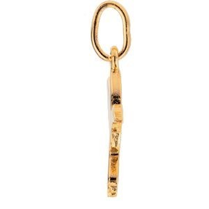 Pendentif Plaqué Or Colibri 10.5*21mm Avec Bélière
