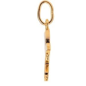 Pendentif Plaqué Or Colibri 10.5*21mm Avec Bélière