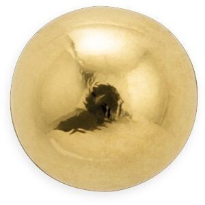 Piercing Labret Or 750 11.5mm Boule 3mm Tige 8mm 1.2mm
