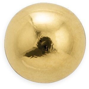 Piercing Labret Or 750 11.5mm Boule 3mm Tige 8mm 1.2mm