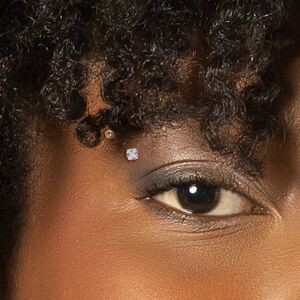 Piercing Arcade Or 37515mm Zircon3mm Boule3mm Tige8mm1.2mm