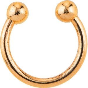 Piercing Cartilage Or 375 Diam 11mm Boules 3mm Tube 1.3mm