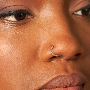 Piercing Nez Or 750 Créole 10mm Tube 1mm
