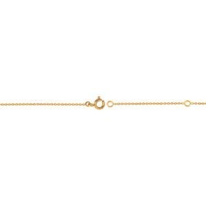 Chaîne Taille Plaqué Or 80  à 95cm Cristal Grenat 6mm Carte Guadeloupe 15*10mm