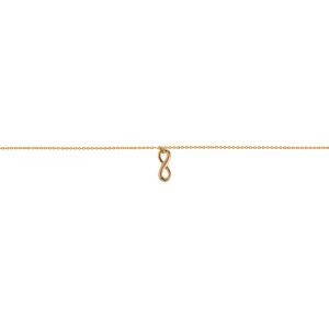 Chaîne Taille Plaqué Or 80  à 95cm Infini 6*15mm