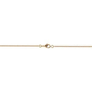 Chaîne Taille Plaqué Or 80  à 95cm Cœur 15*12mm