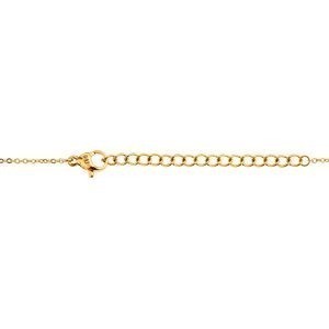 Collier Acier Bicolore Carte Guadeloupe Pailleté Argenté 27.5*20mm 40  à 45cm