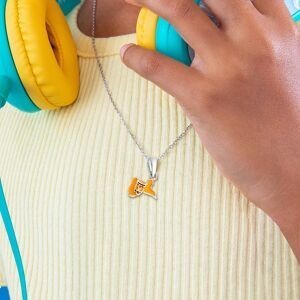 Pendentif Argent 925 Email Carte Guadeloupe Ka 12*17mm Avec Bélière