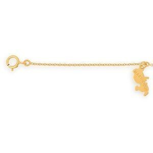 Bracelet Or 375 Cartes Martinique 6*10mm 18cm