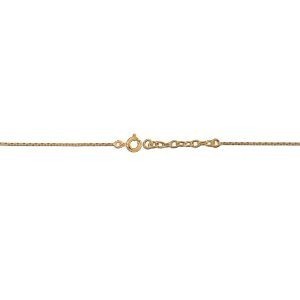 Bracelet  Plaqué Or 18  à 20cm Cœur Martinique 10mm