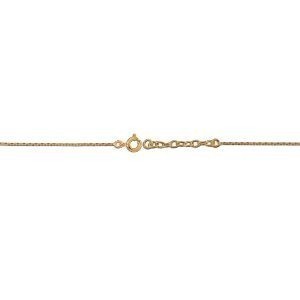 Bracelet  Plaqué Or 18  à 20cm Cœur Martinique 10mm