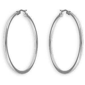 Créoles Acier 60mm Tube 3mm