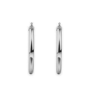 Créoles Acier 40mm Tube 5mm