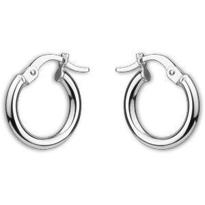 Créoles Or 750 Gris 14mm