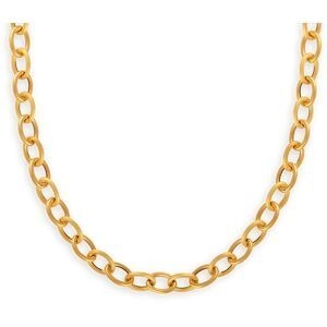 Collier Or 750 Maille Forçat Antillais 6mm 50cm