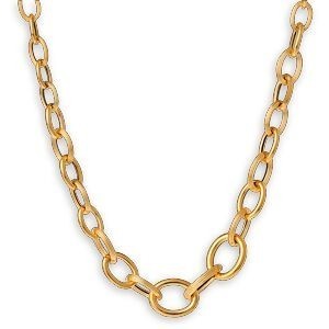 Collier Or 750 Chute Maille Forçat Antillais 11mm 45cm