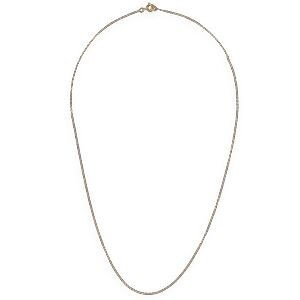 Collier Chaîne Or 375 Maille Cheval 0.8mm 40cm